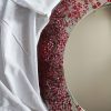 ogledalo crvena gipsofila detalj